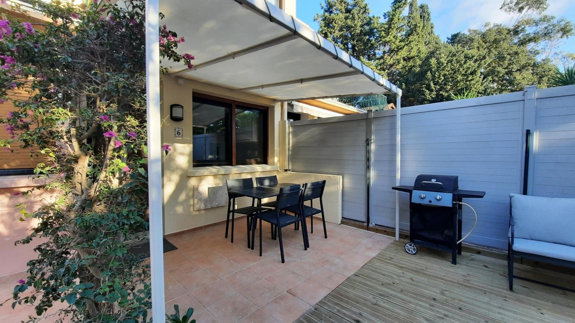 Studio Climatise Lantanas 4 Personnes Le Lavandou Extérieur photo