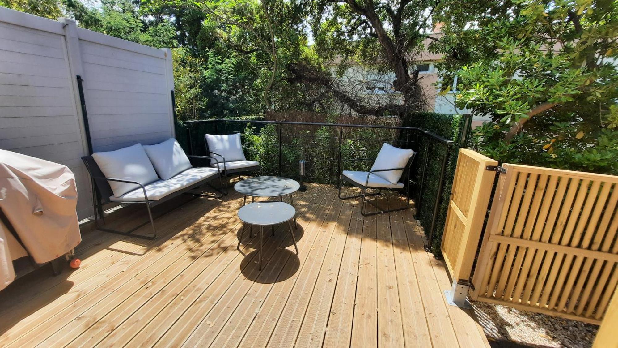 Studio Climatise Lantanas 4 Personnes Le Lavandou Extérieur photo